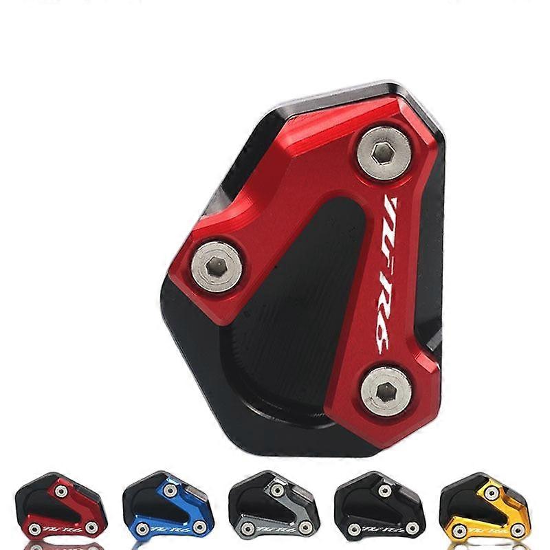 Side kick widened footrest and kickstand, stable support, suitable for Yamaha YZF R6 from 2006 - 2016, parking kickstand