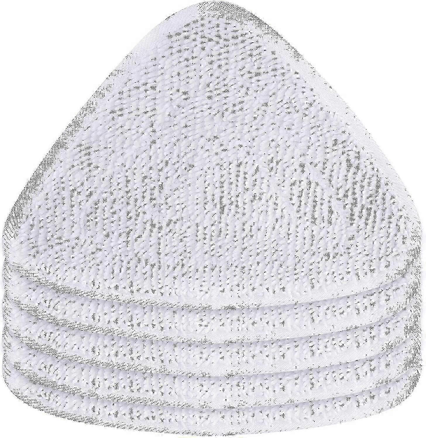 6 Pack Microfiber Steam Mop Pads Replacement Compatible with Vileda 100