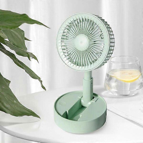 Rechargeable portable small fan with large blade design, compatible with USB
