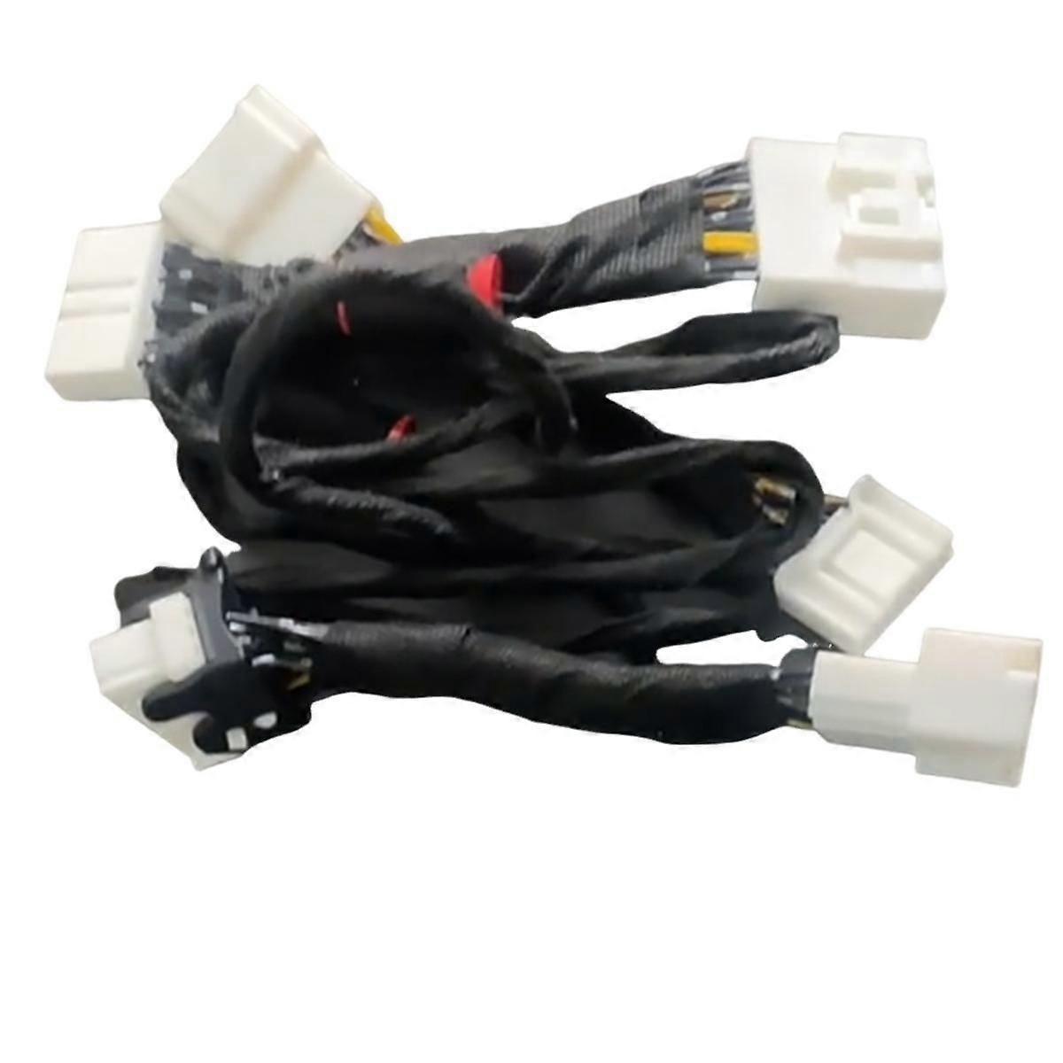 For 2021 Audio Speakers Cable Modified Audio Loudsperker Activation Wire with 2 Capacitor