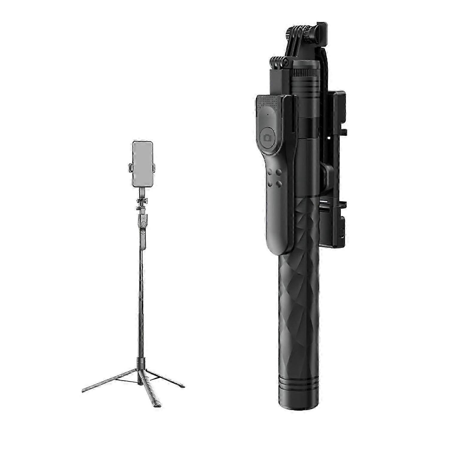 69-inch mobile phone tripod, portable retractable selfie stick suitable for selfies, live broadcasts