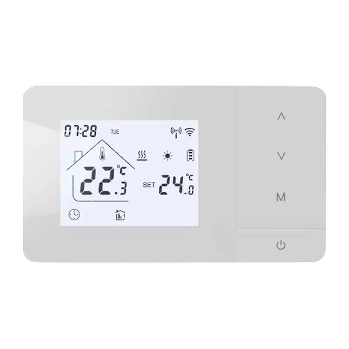 For Gas Boiler Smart Thermostat Wireless Temperature Controller with for & Home for Heating/Cooling Systems