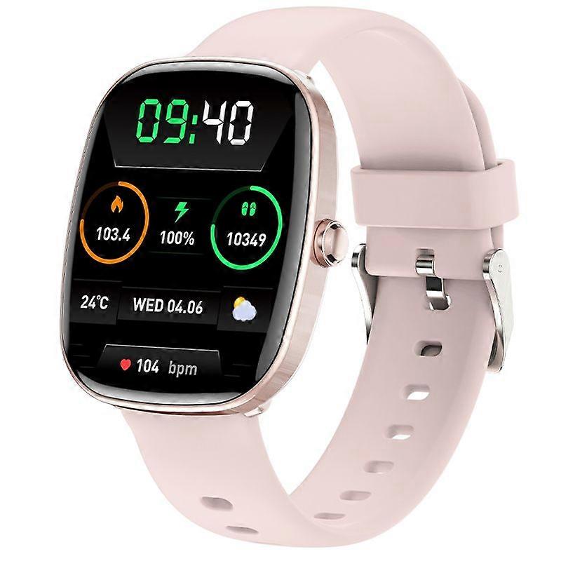 Smartwatch S5 Barrel Design 1.83-inch TFT Bluetooth Calling 100 Sports Modes(Pink)