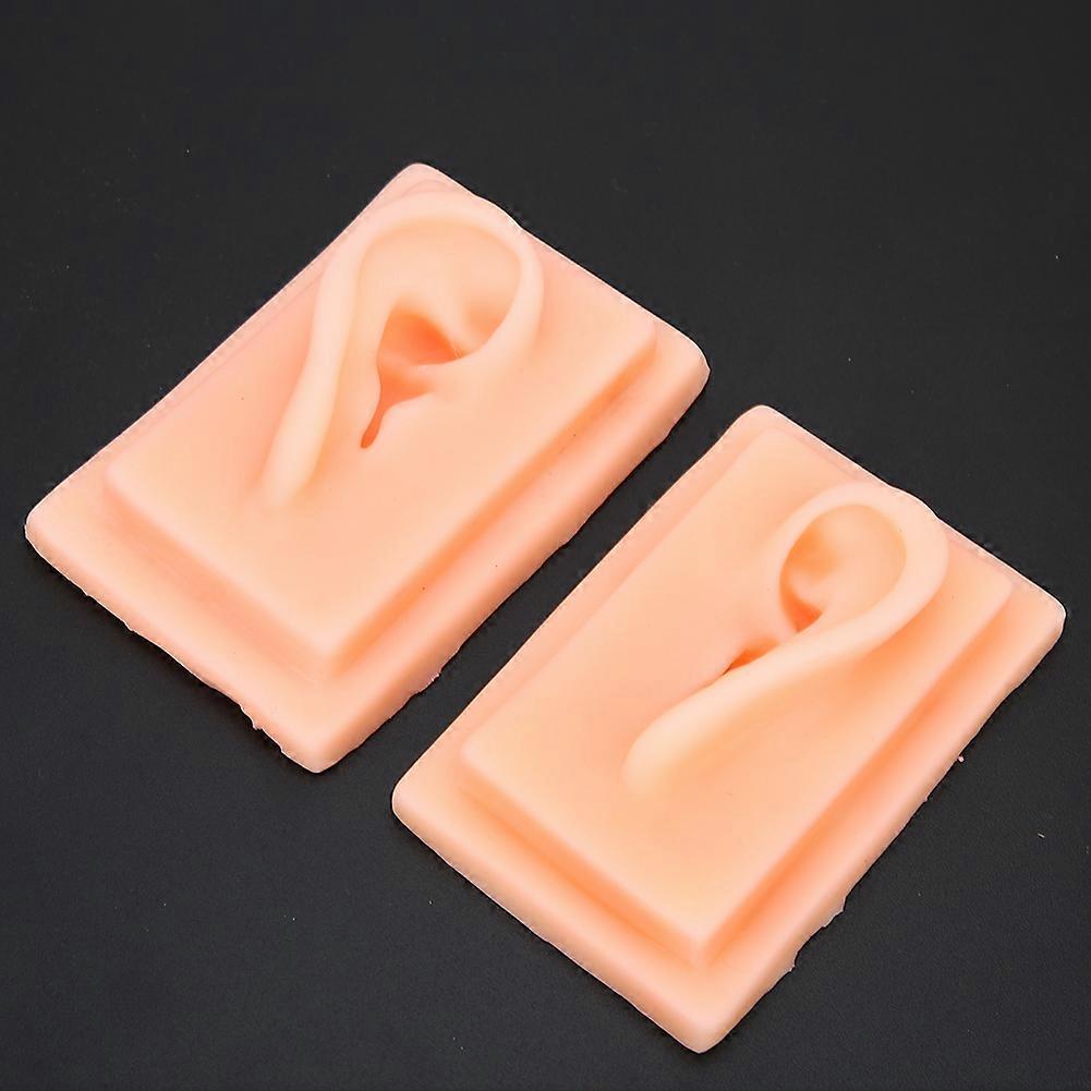 Silicone Soft Human Ear Model for Acupuncture Practice Left & Right
