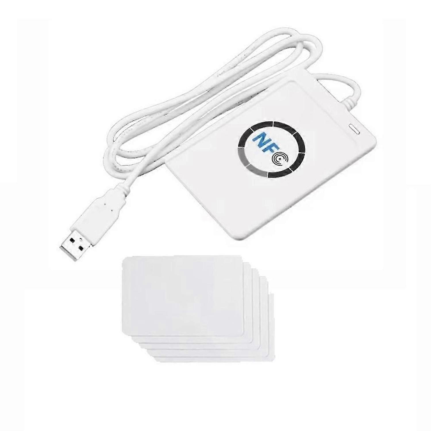 ACR122U RFID IC Smart Card Reader Duplicator+5XCUID Card Writer Copier Writable Clone 13.56Mhz ID IC