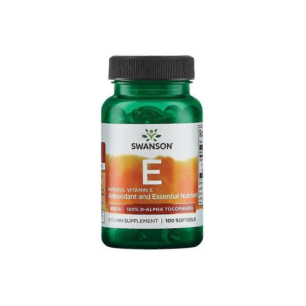 Swanson vitamin e, 400 iu, 100 soft capsules 3469