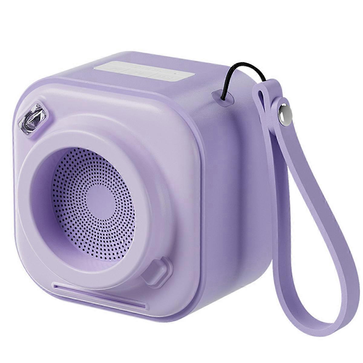 Retro Camera Shape Bluetooth Speaker Wireless Mini Portable Outdoor Subwoofer
