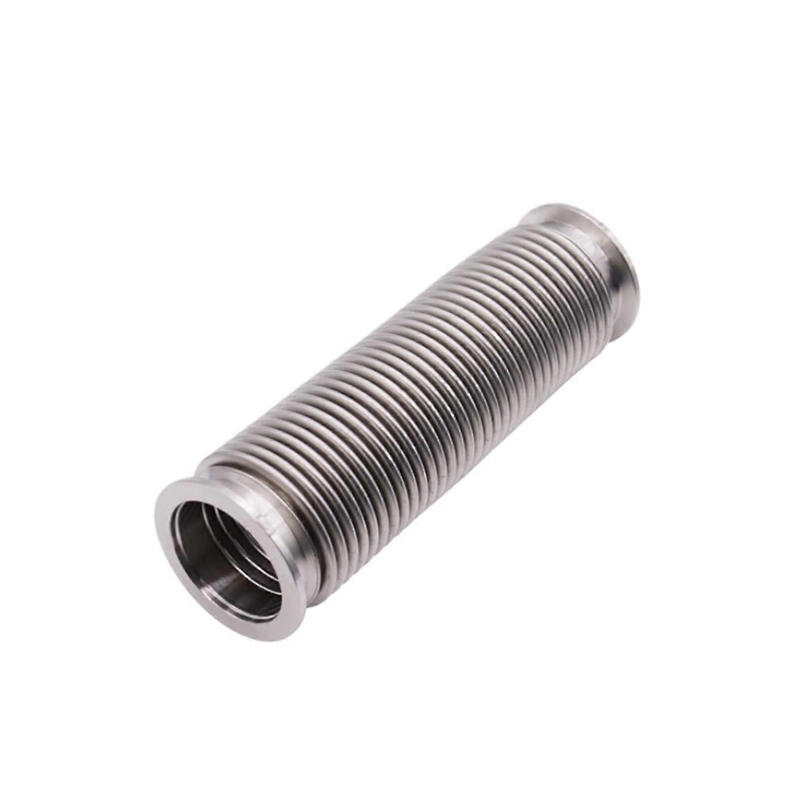 Length 300mm KF25 Vacuum Corrugated Bellows 304 Stainless Steel Hose Flexible Pipe Tube Hard Bellows