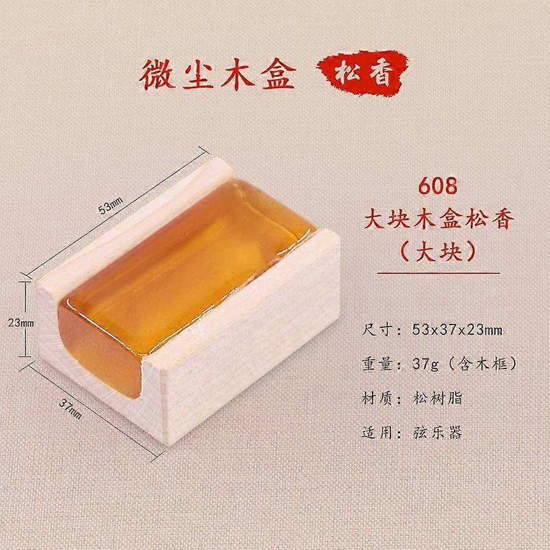 Violin Viola Cello Rosin: Natural Rosin Low Dust for String Instruments - Musical String Instrument Accessories - Smooth Bows Movement