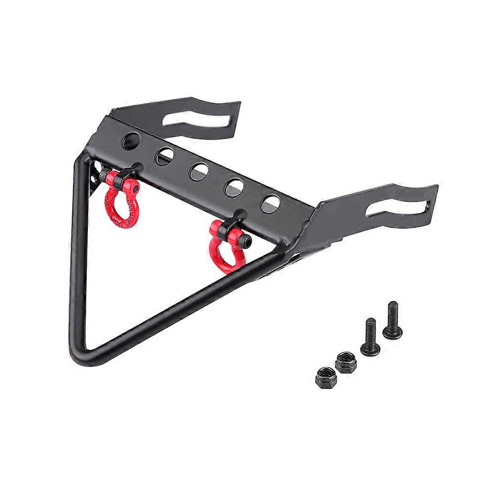 RC Crawler Steel Front Bumper Winch Mount For Axial SCX10 1/10 Scale RC Car, 5.4 X 4.4 X 2.6 cm