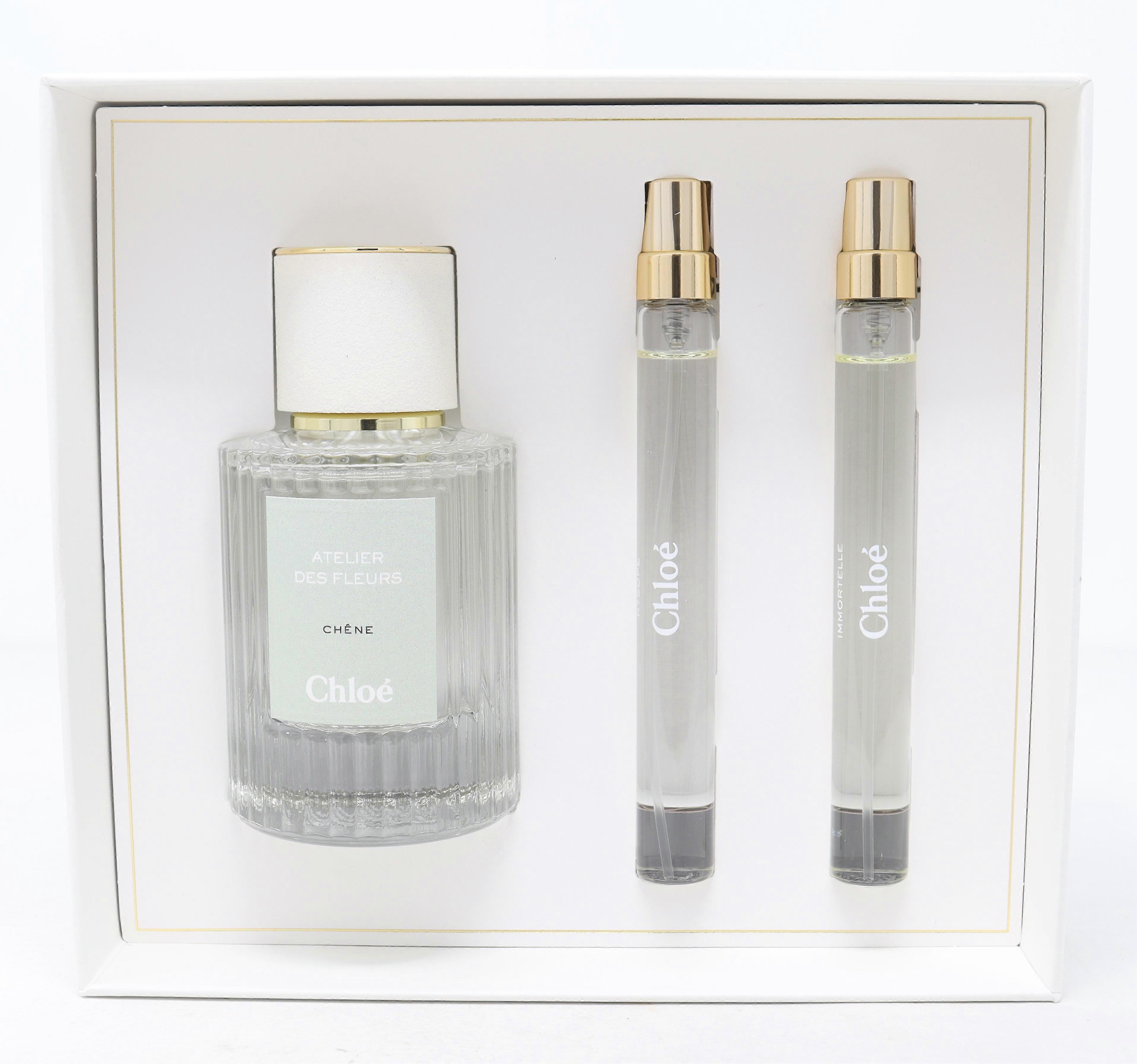 Chloe Atelier Des Fleurs 3pc Gift Set For Women
50ml EDP + 10ml EDP + 10ml EDP