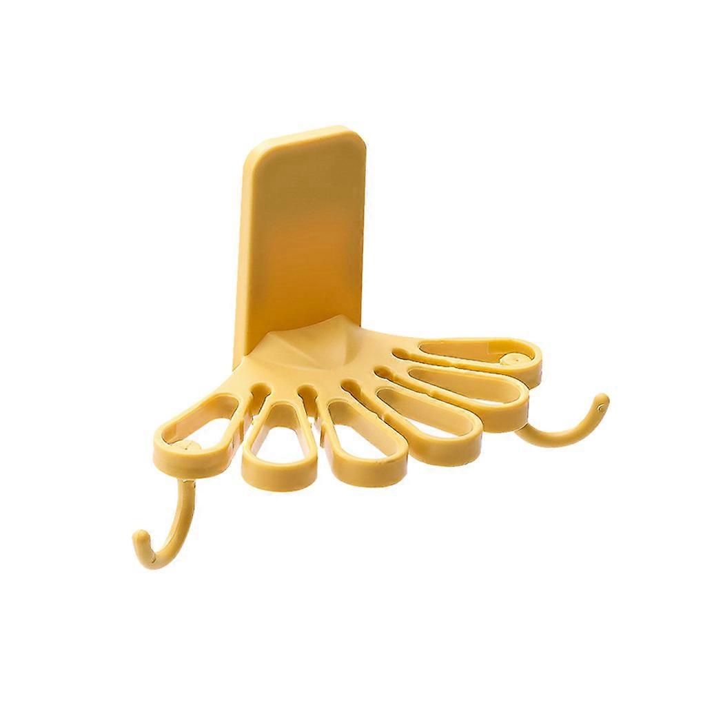 Kitchen Towel Hook Rack Rustproof Waterproof Wall Mount Storage Shelf Bathroom Clothing Organizer