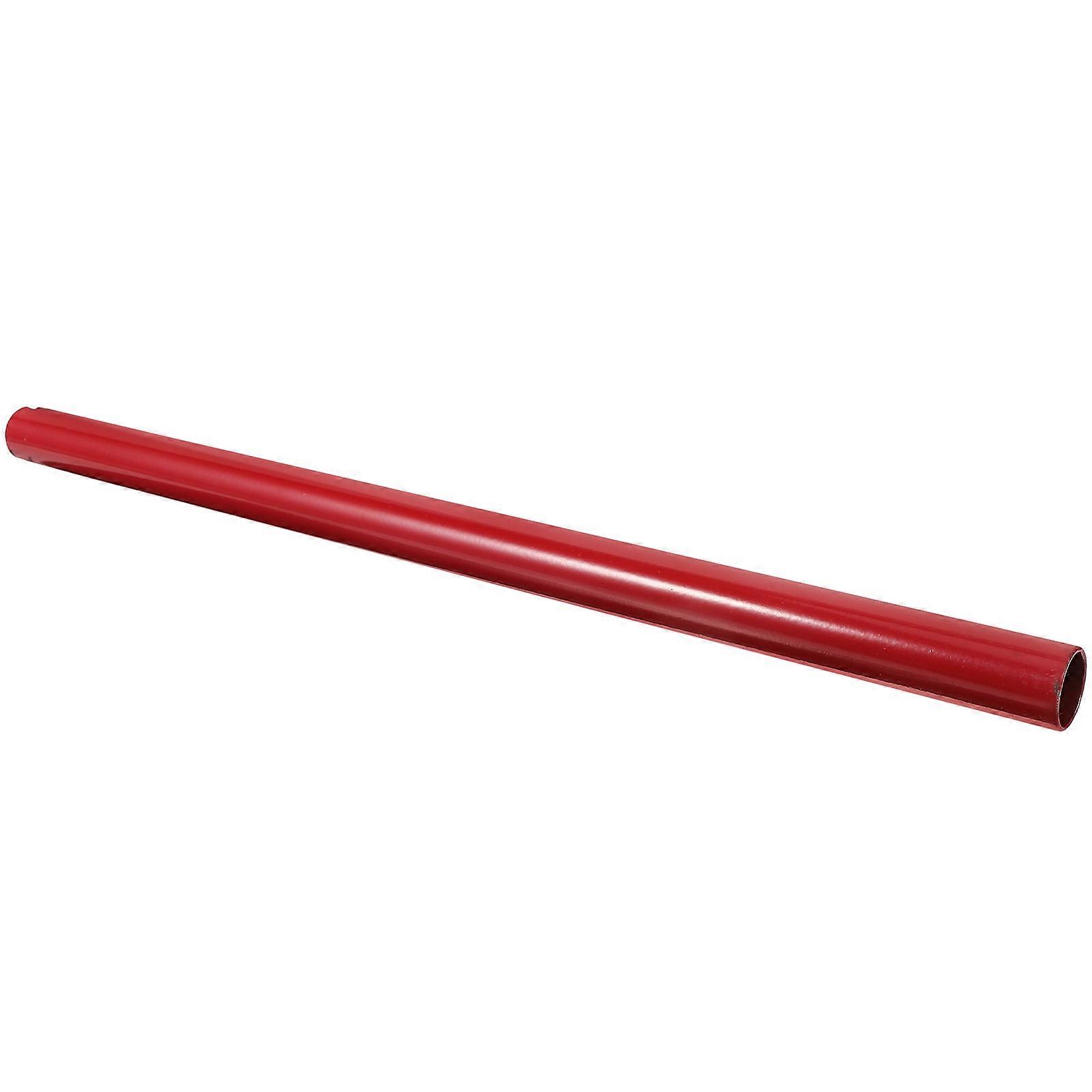 Rod Jack Handle Replacement Vehicle Maintenance Tool for Drivers Red Plastic Iron 1Pack