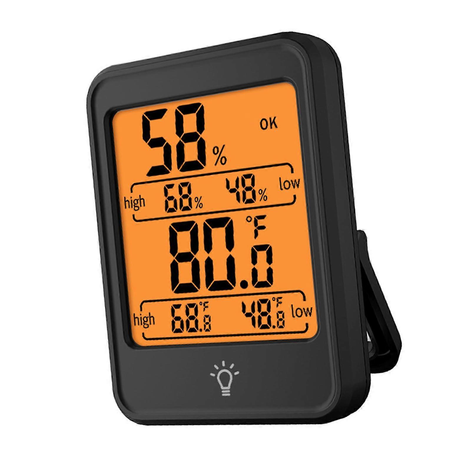 Thermometers Hygrometer Weather Stations Desktop LCD Display Digital Temperature Humidity Monitor