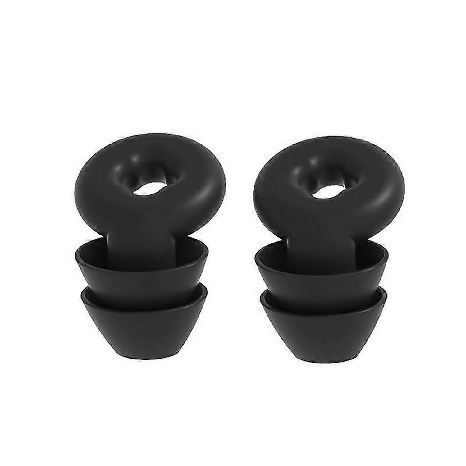 Soft Ear Plugs for Noise Reduction Waterproof Silicone Ear Plug for Sleeping Airplanes Noise Sensiti
