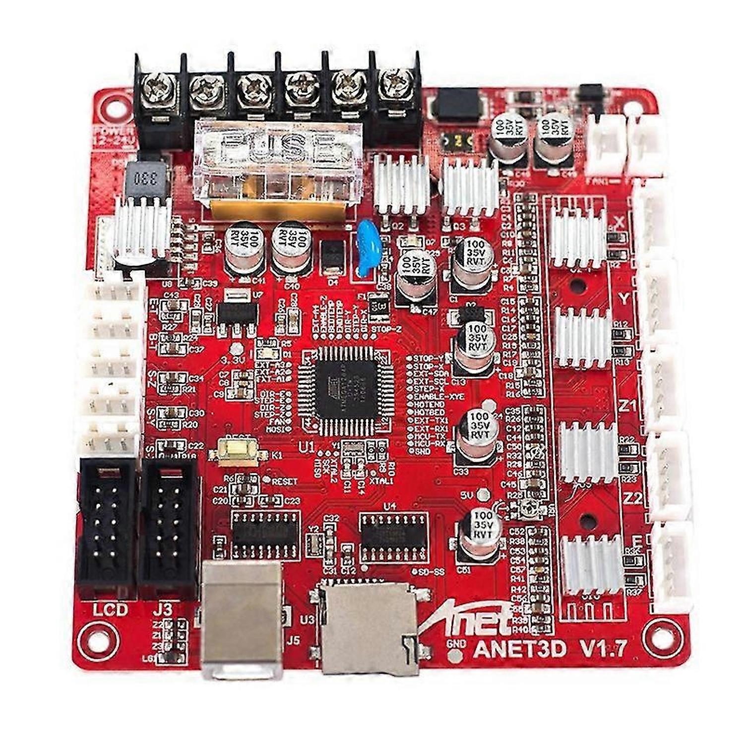 Scheda madre Anet Mainboard A1284-Base V1.7 Scheda di controllo di base per stampante 3D RepRap Parte Stampante 3D