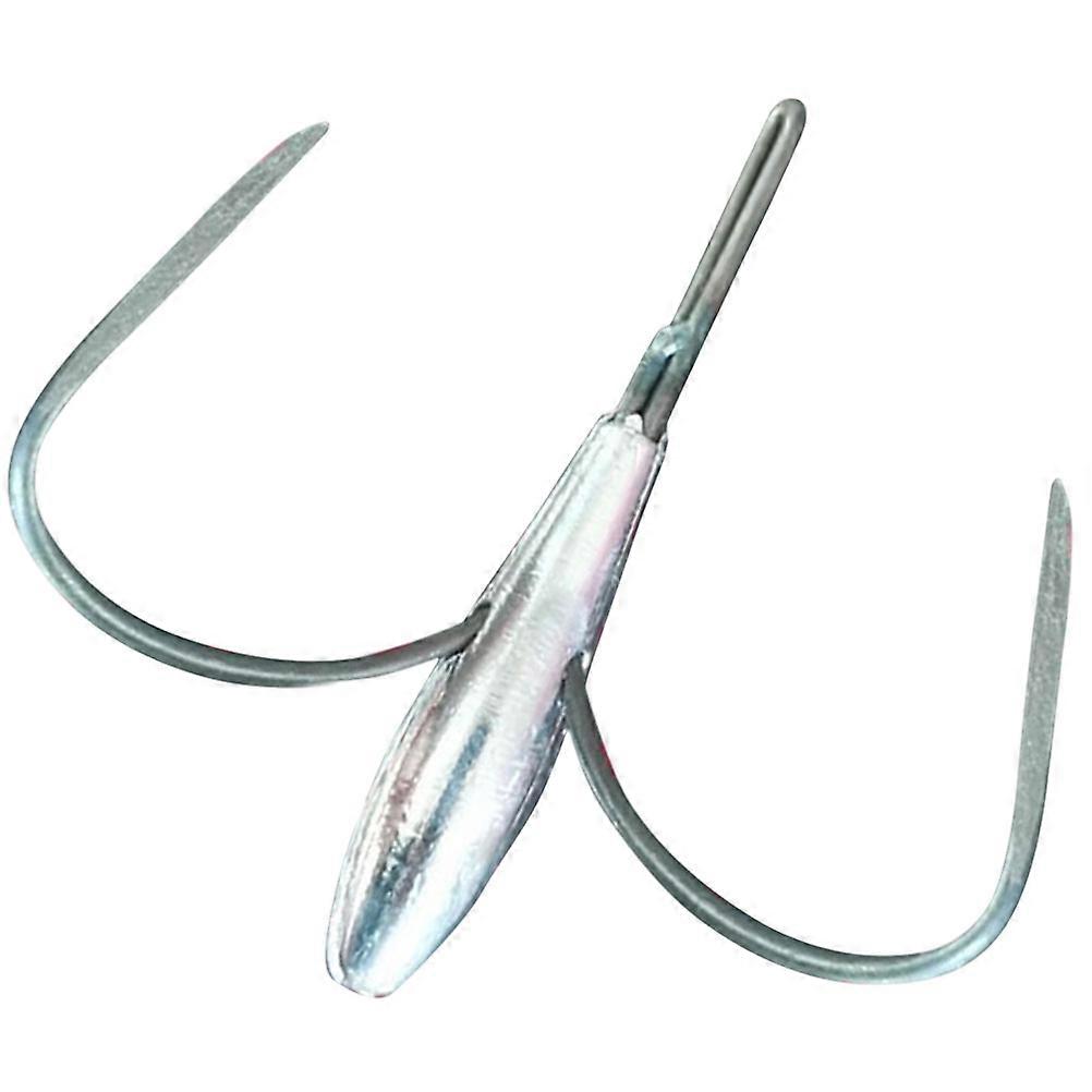 Anchor Hook Anti Hanging Bottom Hook for Fishing Use One Piece Silver