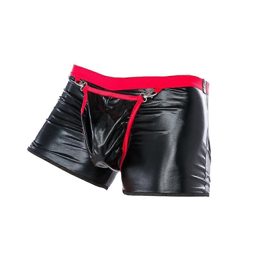 Nightclub Clothing Men's Underwear Leggings for Men Wearing Xl Red