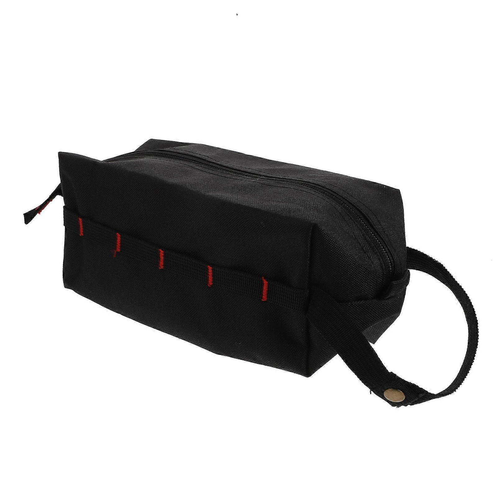 Tissue Bag Decorative Tissue Pouch for Outdoor Storage 2Pcs Black