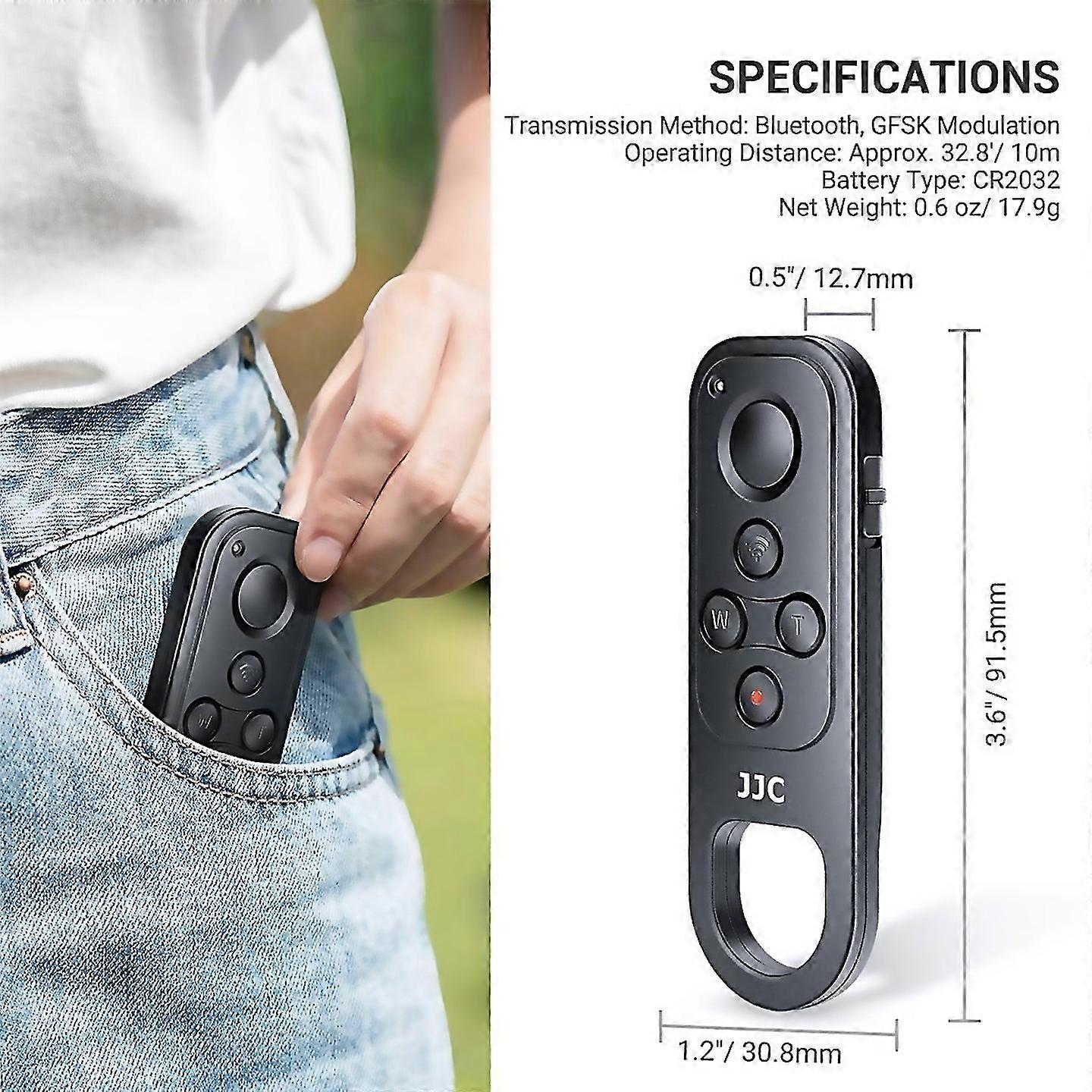 Pour télécommande Bluetooth pour caméras Bt1 Xt4 Xt3