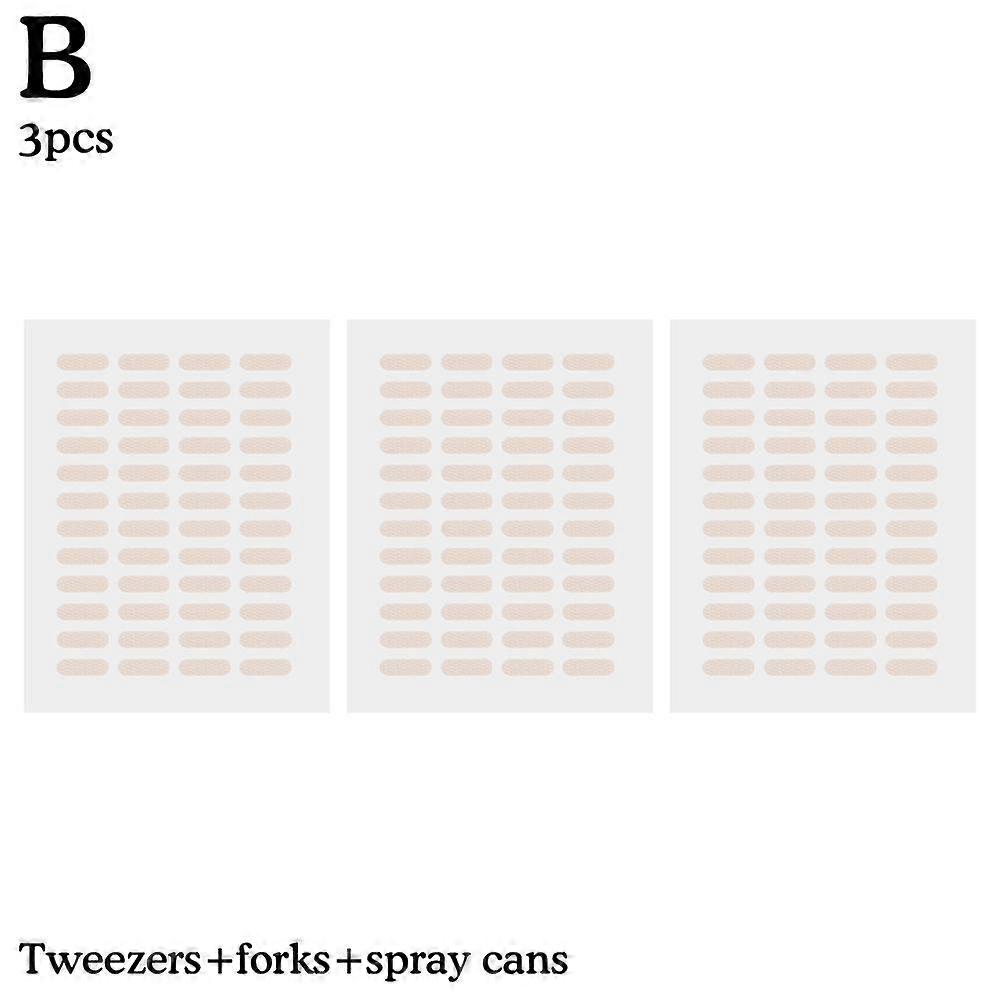 Invisible Lace Eye Lift Tape Water Activated No Glue Double Eyelid Patches Skin Tone