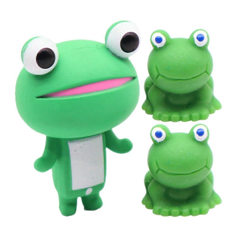 Frog Garden Decor Resin Miniature Figurines for Display 12Pcs
