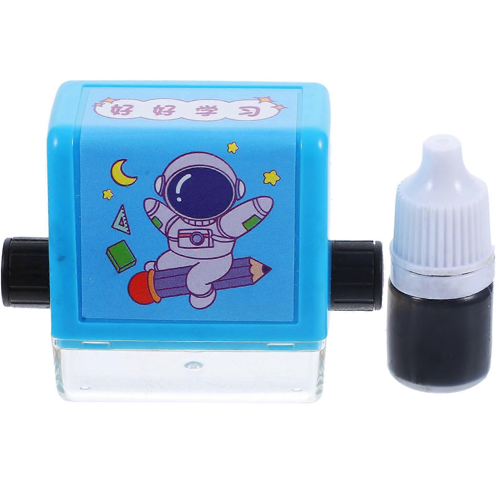 Math Practice Roller Stamp Teaching Stamps for Kids 5Sets ABS
