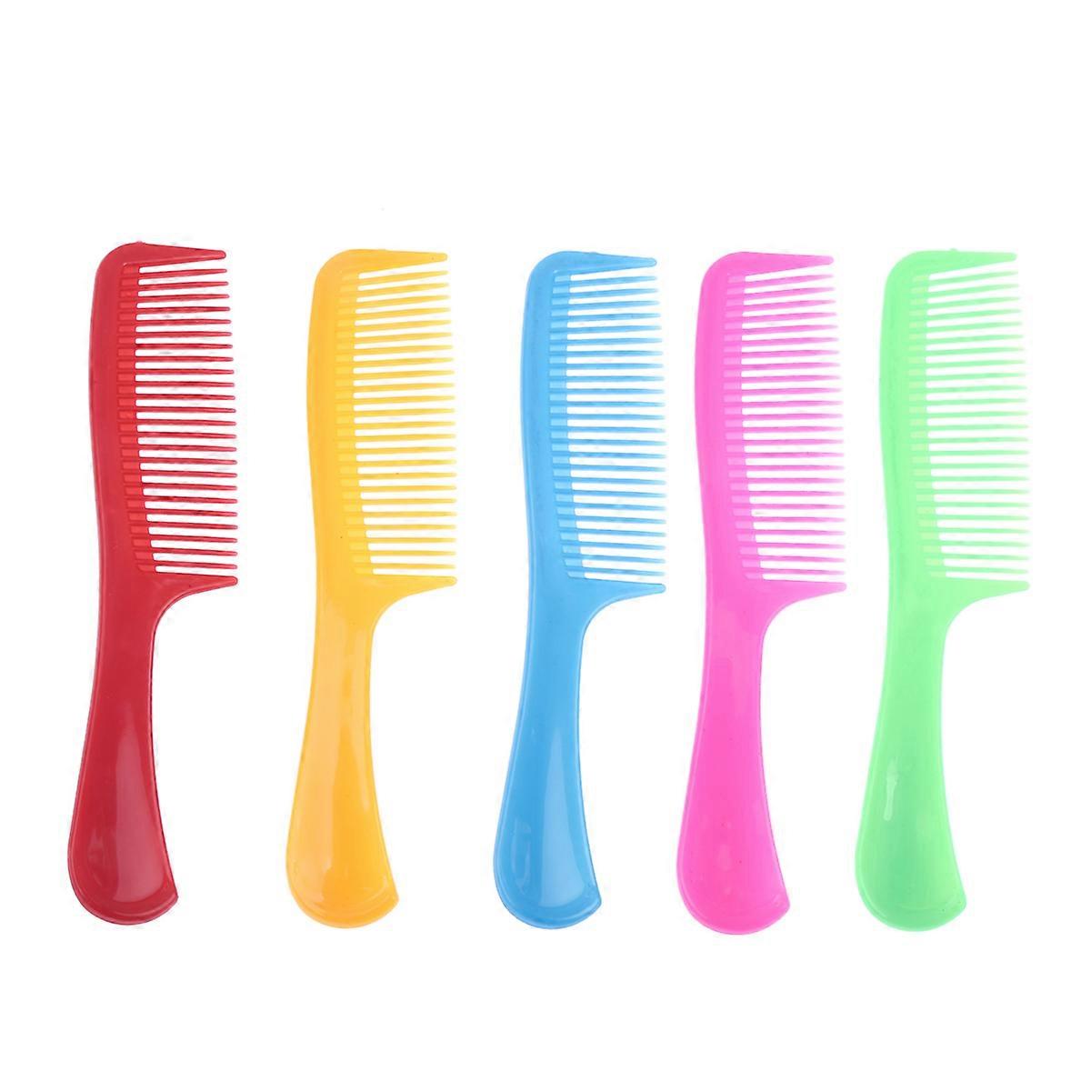 Plastic Comb Hairdressing Comb for Hair Styling 30Pcs Mixed Colors