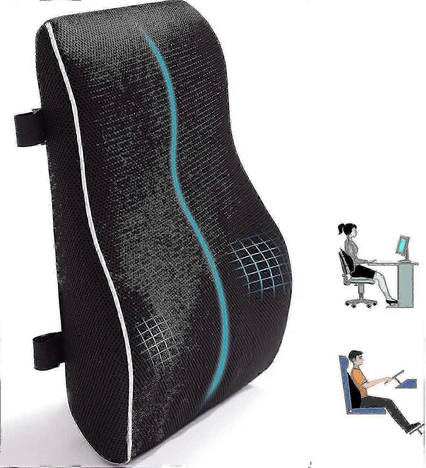 Lumbar Support Pillow For Office Chairs Back Support Pillow For Cars, Computers, Game Chairs, Reclin