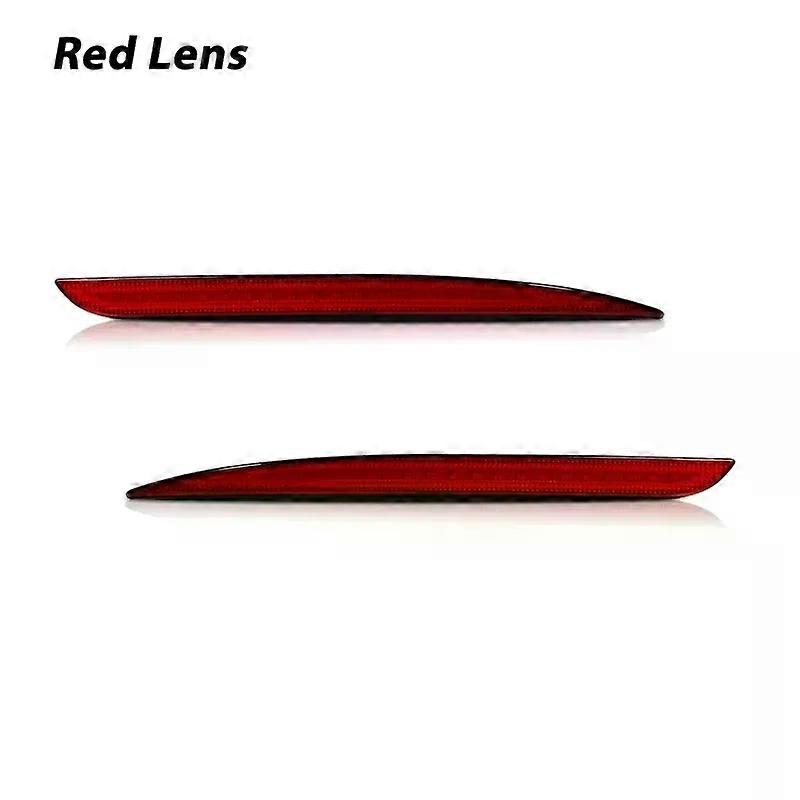 Apply Red LED 3-in-1 Rear Bumper Reflector Tail/Brake Lights Rear Fog Lights Sequential Turn Signal Lights For Chrysler 300 2015-2022