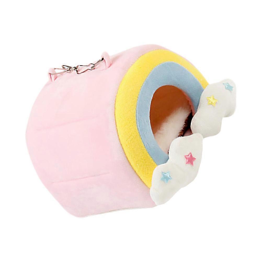 Hamster Warm Nest Plush Sleep Nest for Hedgehogs 4Pcs Supply