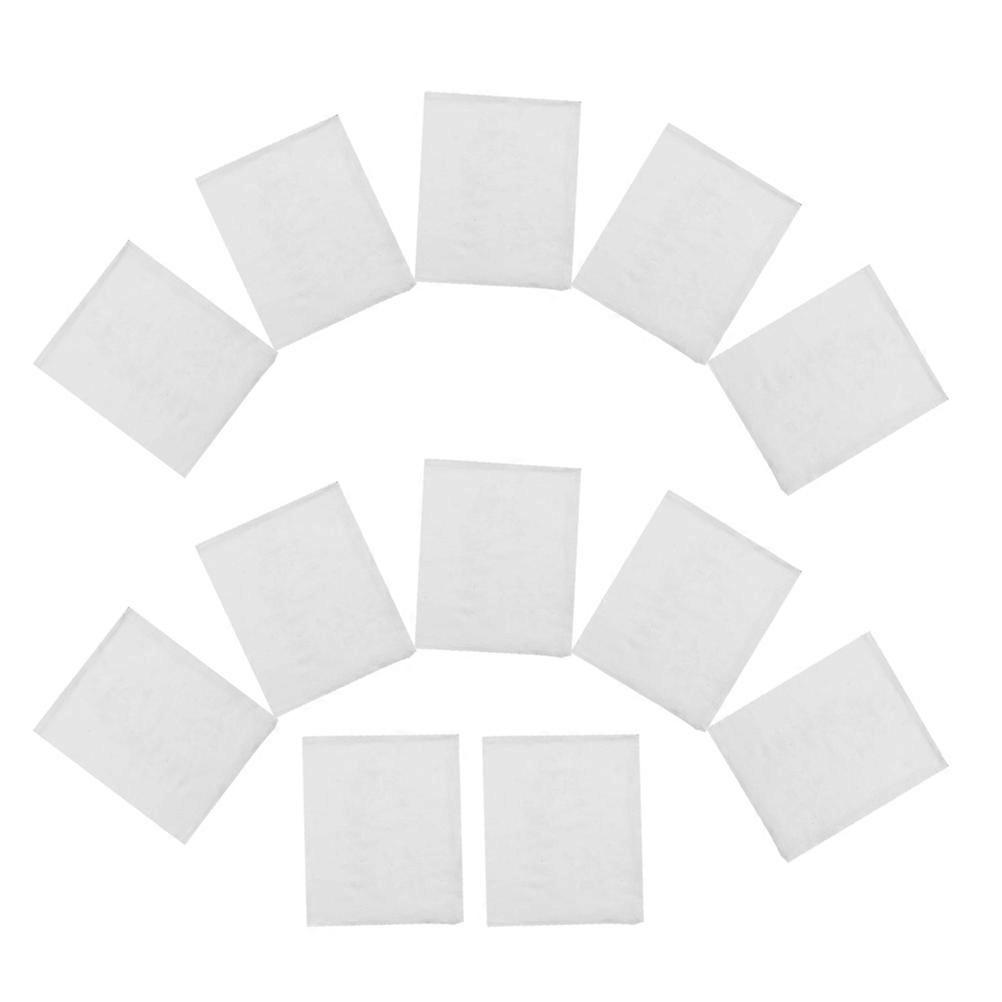 Filter Bag for Cooking and Brewing Tea Kitchen Accessories Transparent Cotton Material with Drawstring Design for Reusable Use 12Pcs