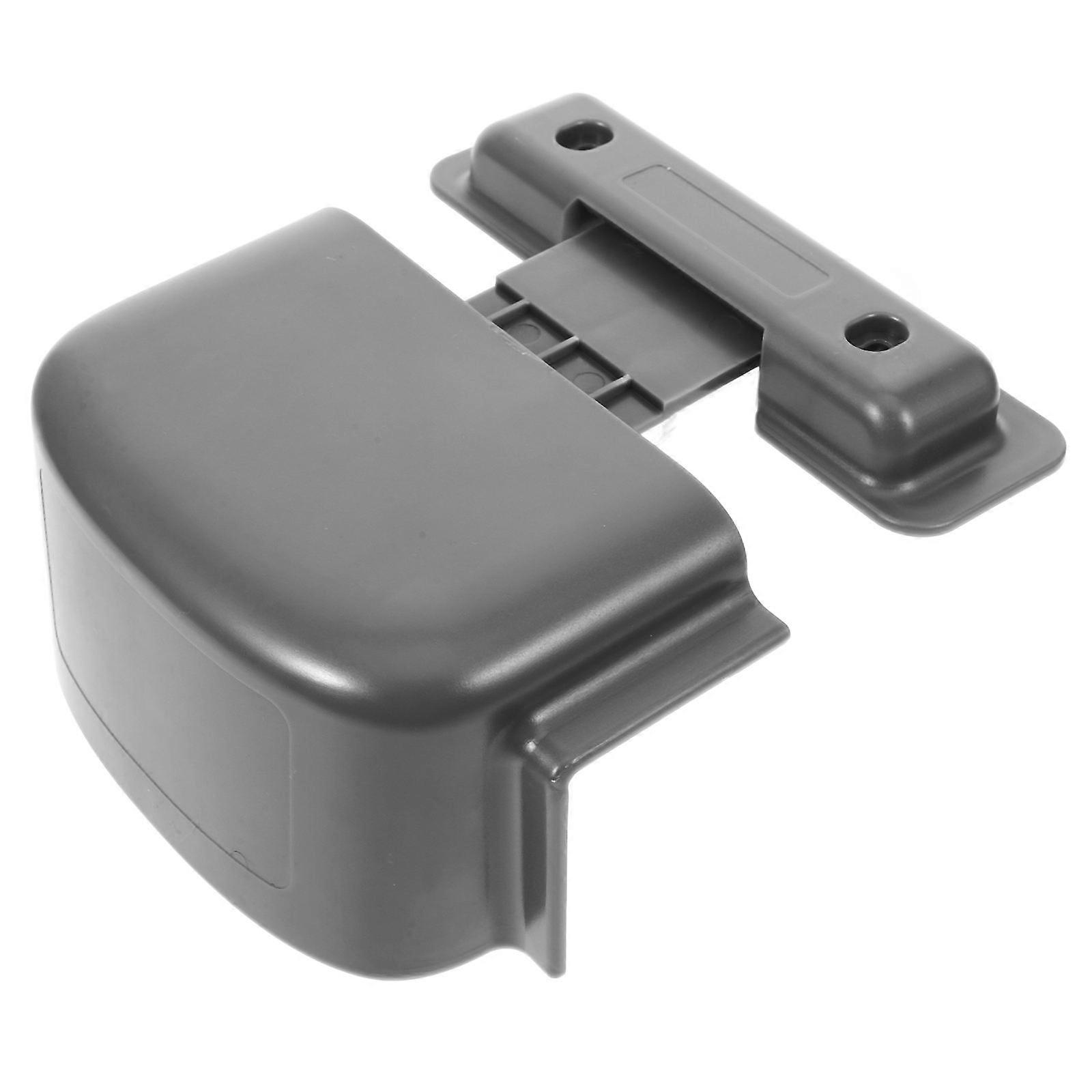 RV Refrigerator Door Latch Replacement For Mobile Kitchen Setup 2Pcs Grey Plastic Designed To Prevent Accidental Opening