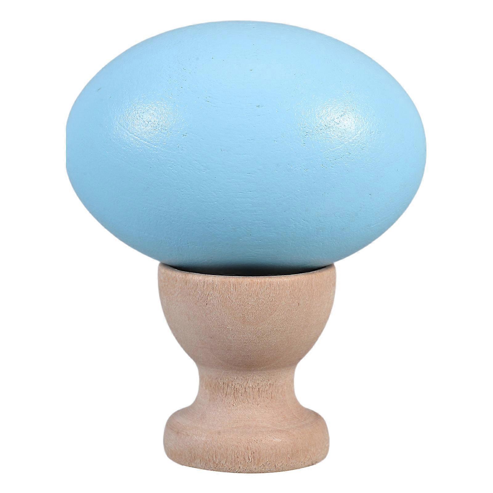 Egg Shaped Wooden Base for Clay Hair Making Polymer Tools 4Sets