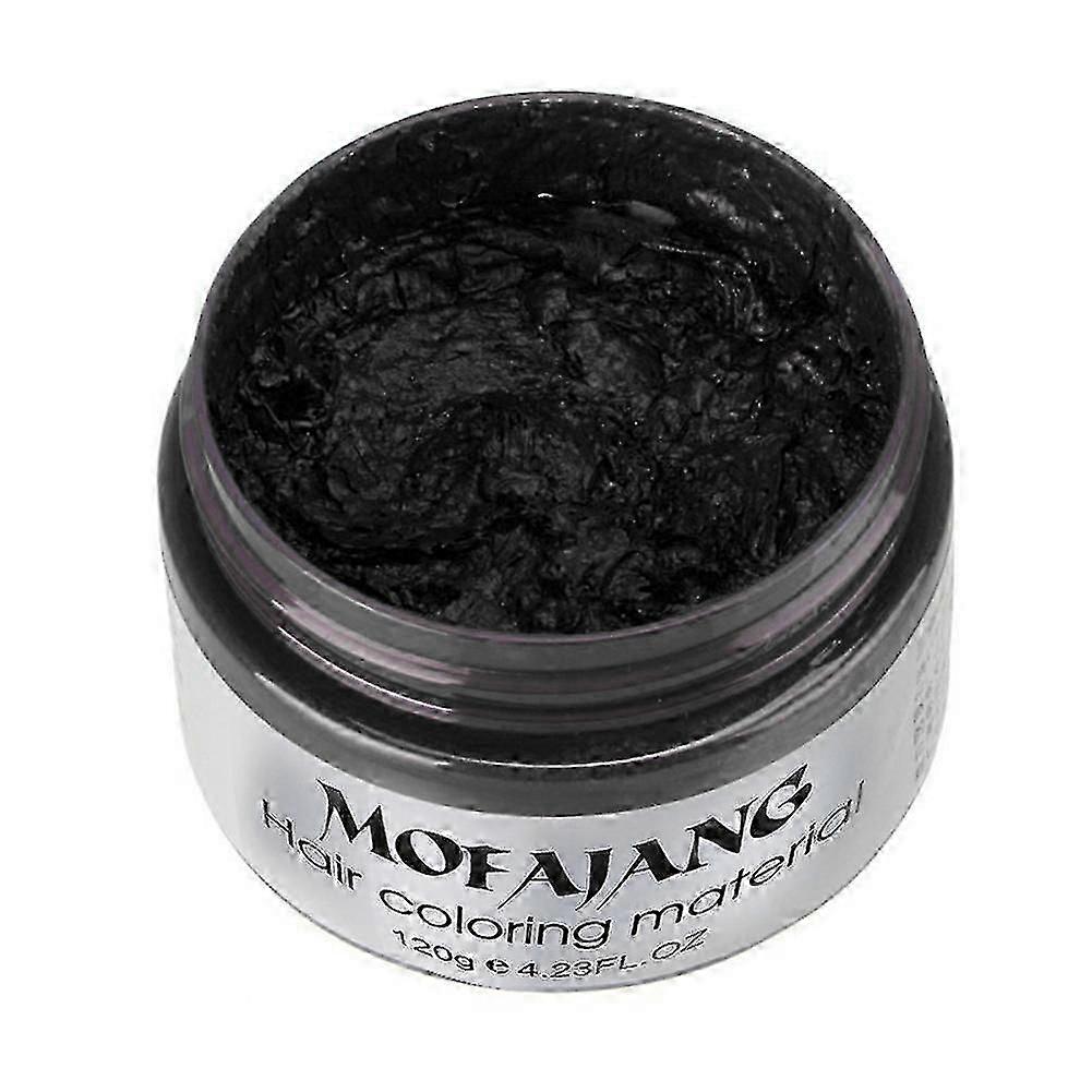 120 جرام للجنسين صبغة شعر مؤقتة شمع طويل الأمد تلوين جل كريم تصفيف الطين تشينهاي