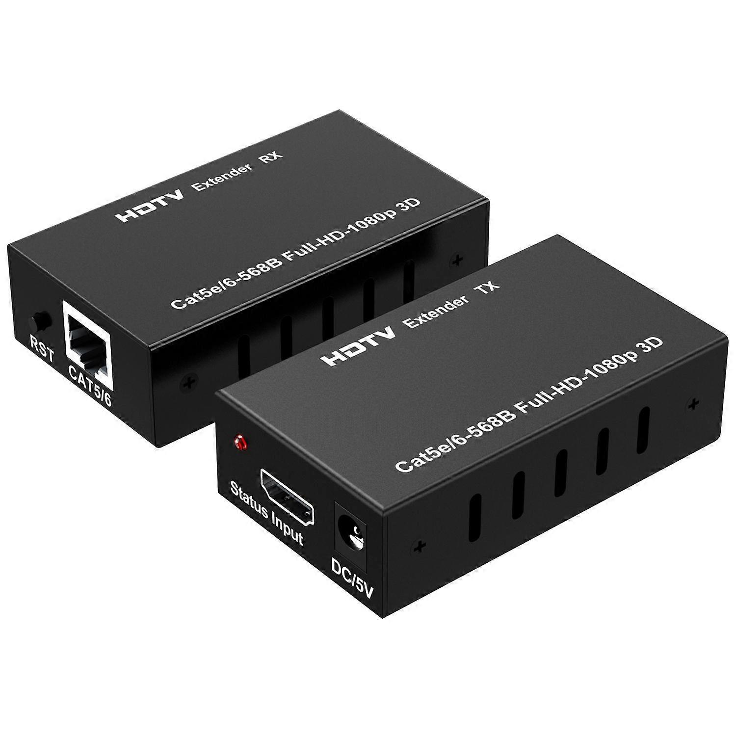 60m HDTV RJ45 Network Cable Extender EU Plug