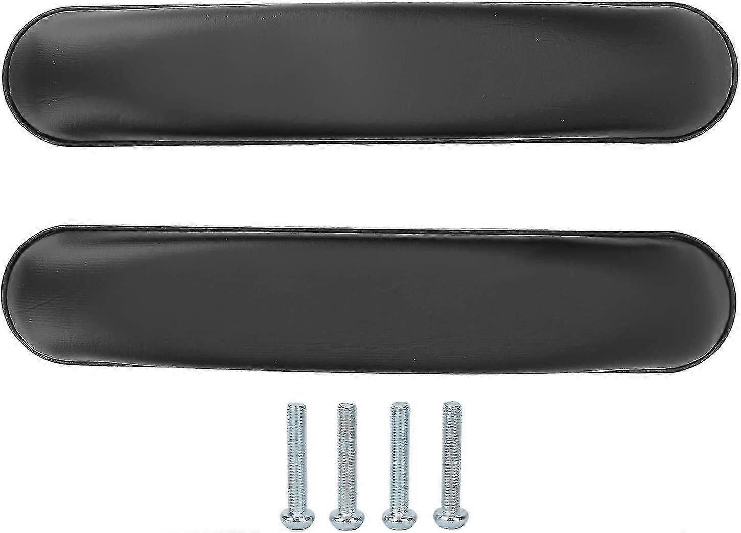 Wheelchair Arm Pad,wheelchair Armrest Cushion Chair Padded Arm Rest Comfortable Elbow Pillow For Convenient And Practical Wheelchairs Usage(1 Set Bla