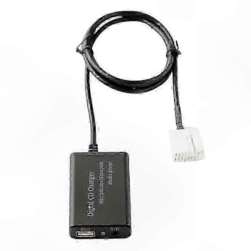 Wireless Bluetooth AUX Adapter for Hands-Free Music Streaming in Vehicles