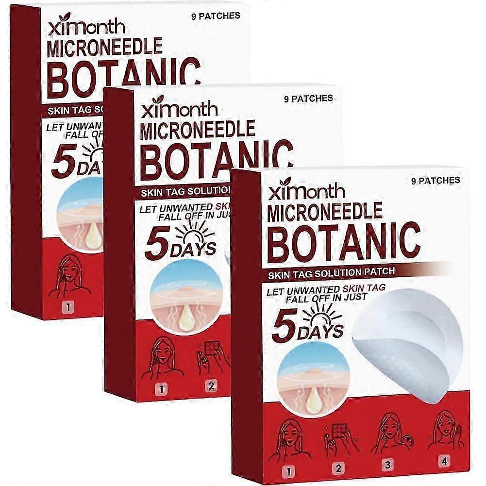 マイクロニードル植物性皮膚付属物除去パッチ、スキンタグ除去用皮膚パッチ、マイクロにきびパッチ、すべての肌タイプのための抗ニキビ石膏