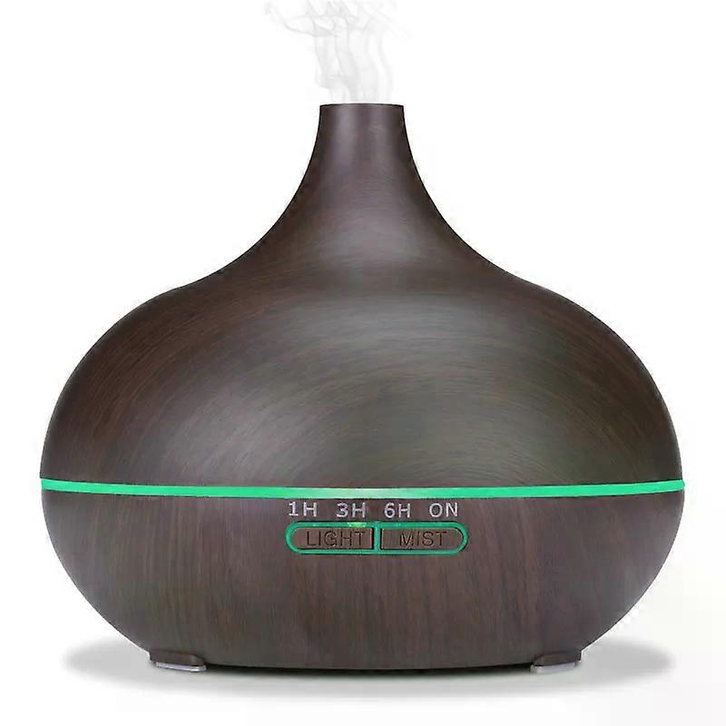 Essential Oil Aromatherapy Diffuser with Remote Control Ultrasonic Air Humidifier Vaporizer Auto-Off Safety-LED & Timer Settings
