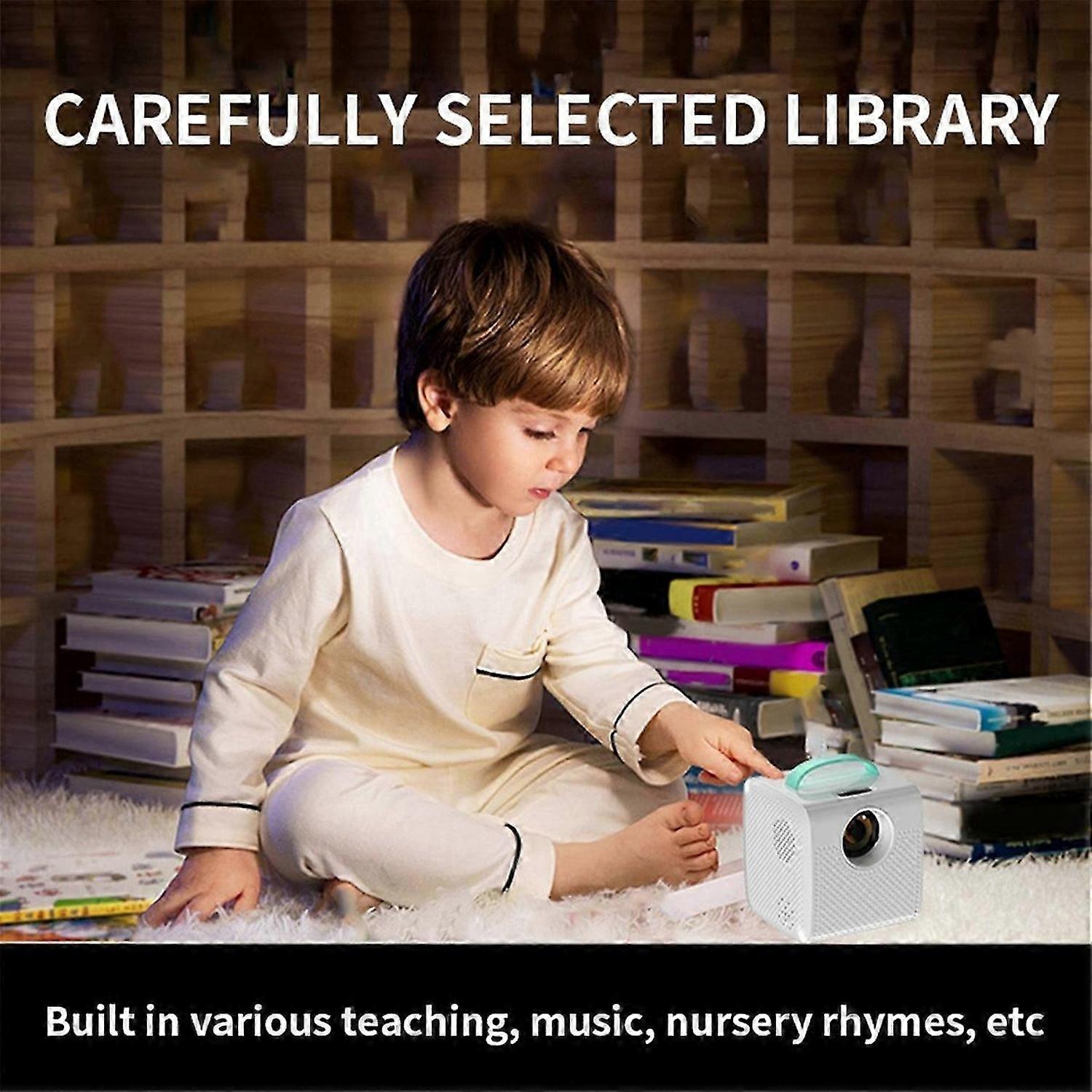 Q2 Mini Projector for Kids 800x480 Resolution, Portable Home Theater Beamer Ideal Christmas and Birt