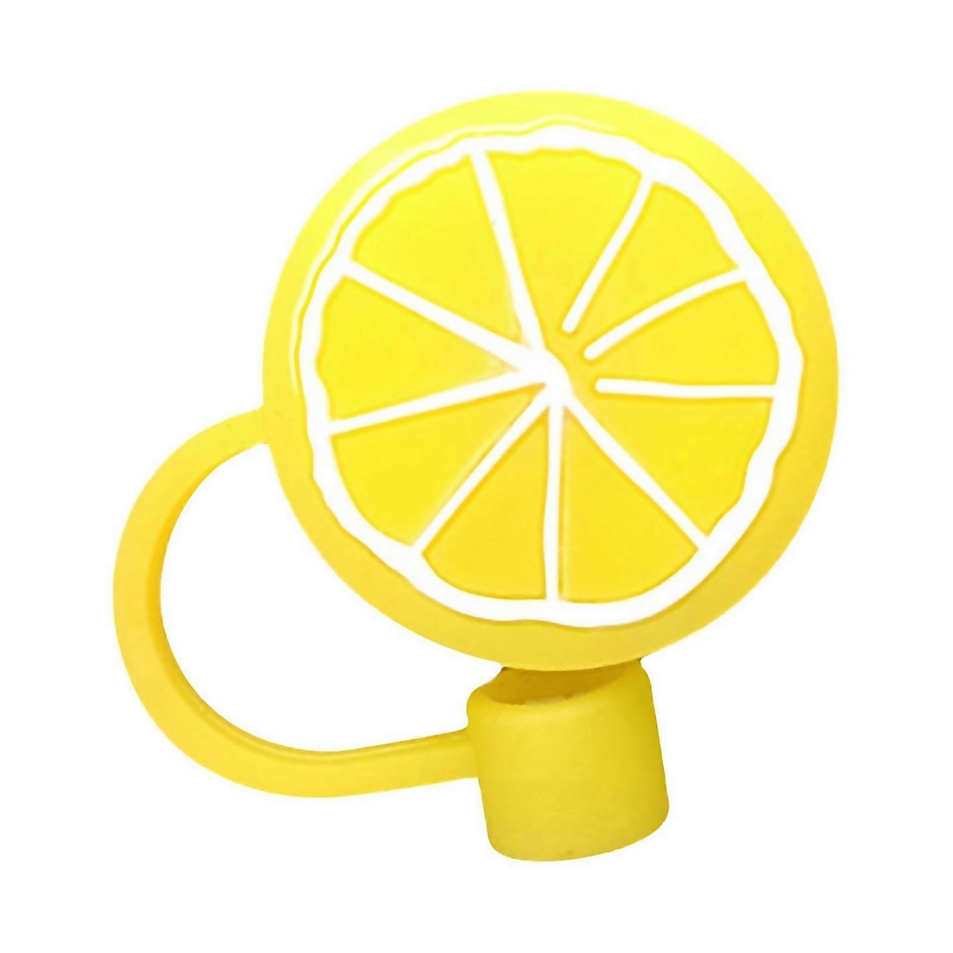 For 1pc Silicone Straw Tips Drinking Cap Proof Plugs Cover Creative Cup Accessories 68mm Straw Seali