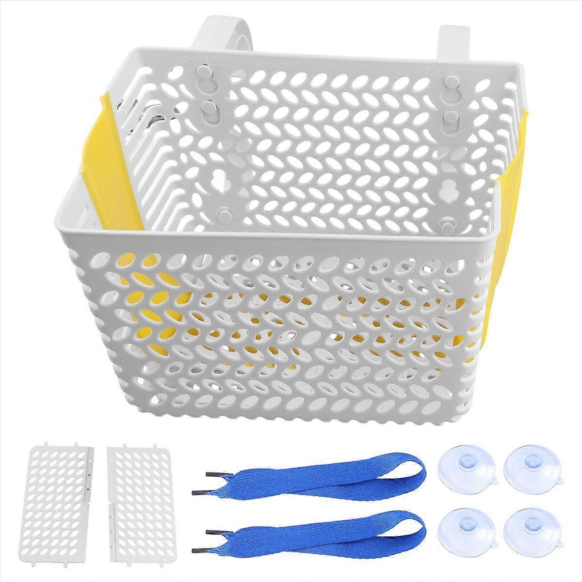 Poolside Storage Basket, Swimming Pool Storage Basket,White