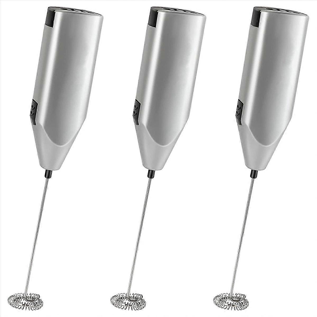 Milk Frother Quiet Hand Held Frother Whisk High Powered Mini Blender