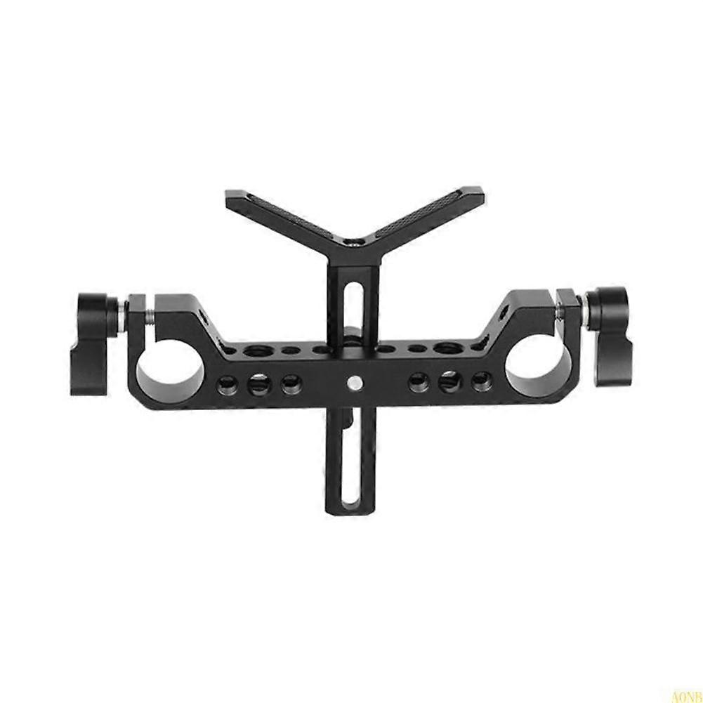 Camera Shoulder Mount Double Hand Grip Adjustable Lens Support for DSLR Camera Camcorder Support Accessories