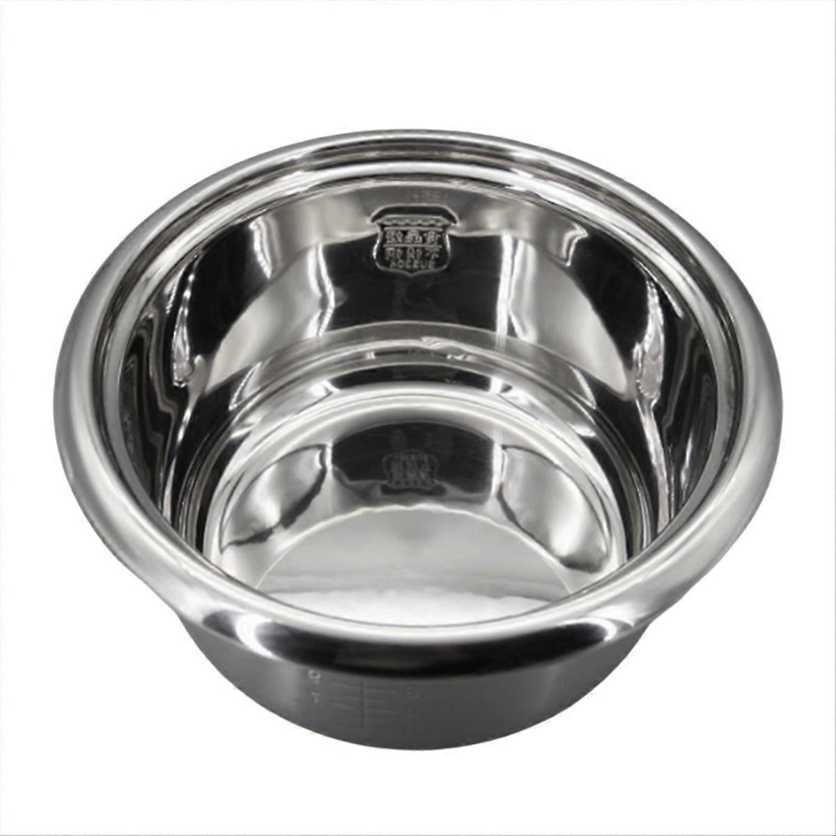 3L 304 rostfritt stål riskokarfoder non-stick riskokarfoder