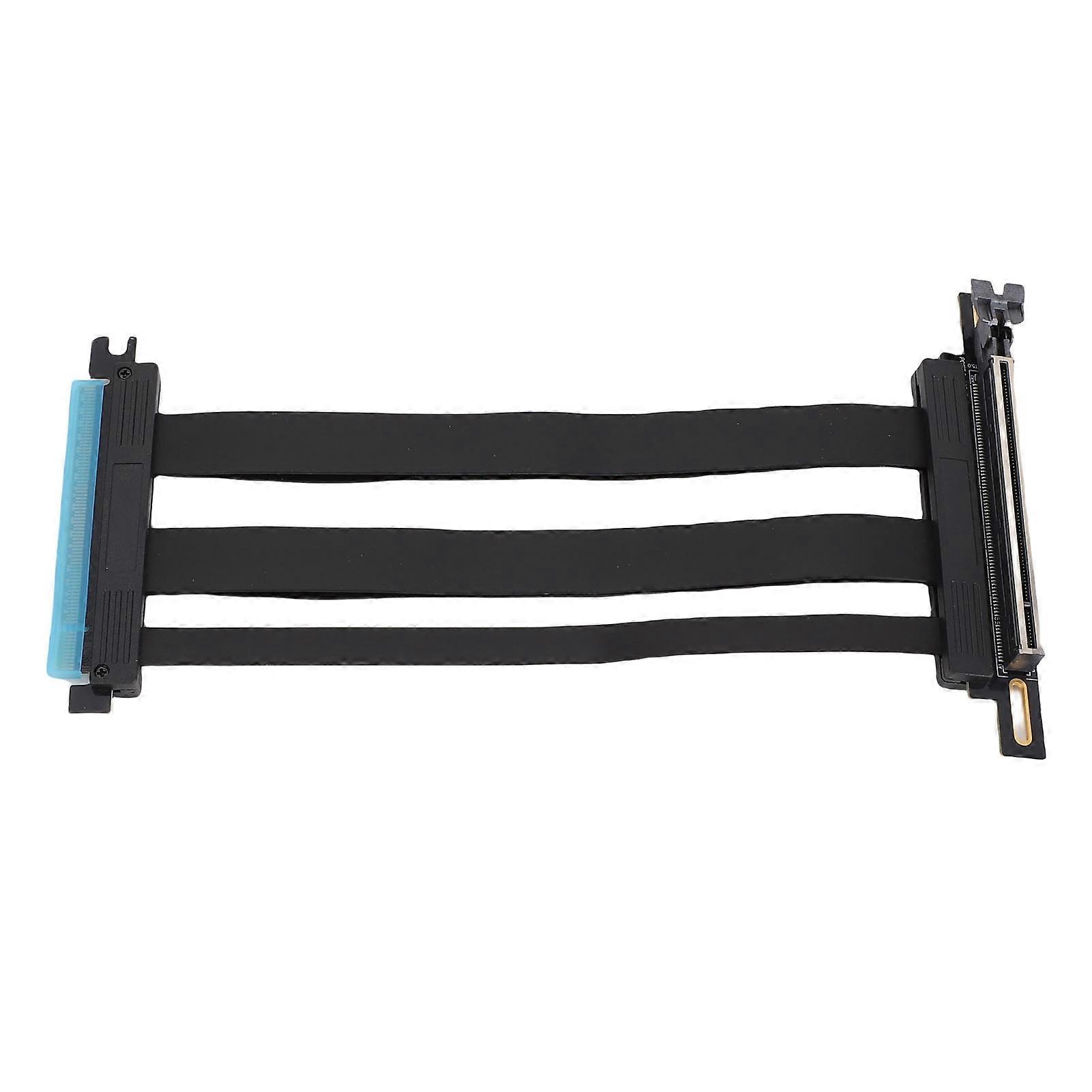 PCIe 5.0 X16 Riser Cable 20cm 128Gbps Right Angle GPU Extension for RTX 4090 Ti