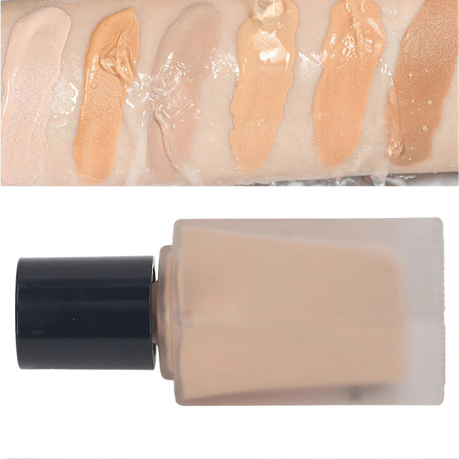 Full Coverage Liquid Foundation Up To 24Hr Wear Non Oil Hydrating Lightweight Matte Finish Water Resistant Makeup Foundation for All Skin Type 30ml 7