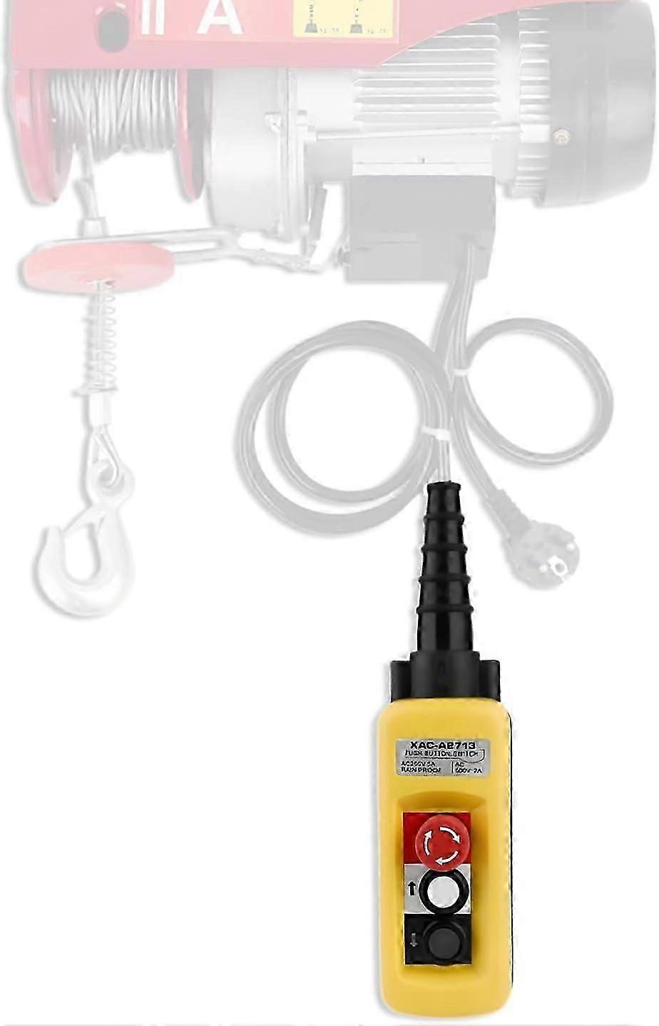 Hoist Up Down Switch, Pendant Crane Control Switch, Hoist Crane Pendant Pushbutton Switch Up-down Push Button Switch Lift