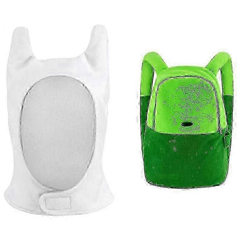 משחק אנימה כובע קוספליי ילד תרמיל קטיפה ירוק חמוד אוזני ארנב לבנות לתחפושת יום הפסחא אביזר ליל כל הקדושים